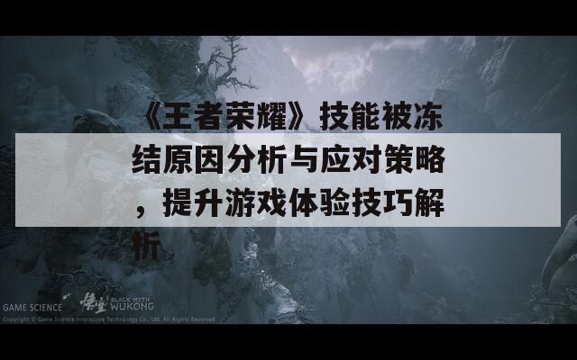 《王者荣耀》技能被冻结原因分析与应对策略，提升游戏体验技巧解析