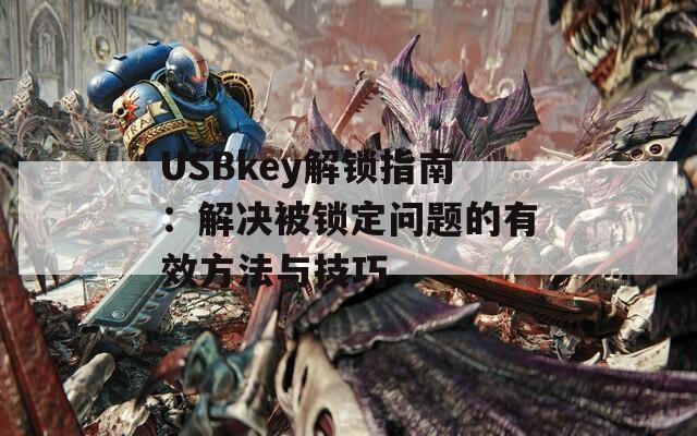 USBkey解锁指南：解决被锁定问题的有效方法与技巧