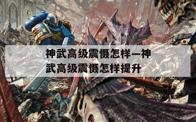 神武高级震慑怎样—神武高级震慑怎样提升