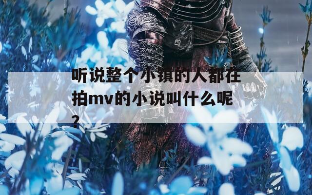 听说整个小镇的人都在拍mv的小说叫什么呢？