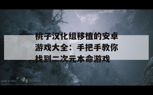 桃子汉化组移植的安卓游戏大全：手把手教你找到二次元本命游戏