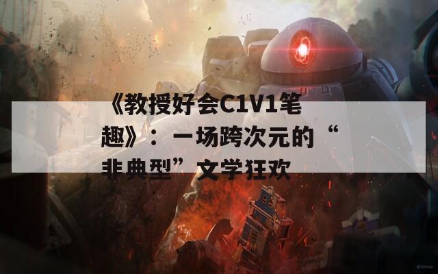 《教授好会C1V1笔趣》：一场跨次元的“非典型”文学狂欢